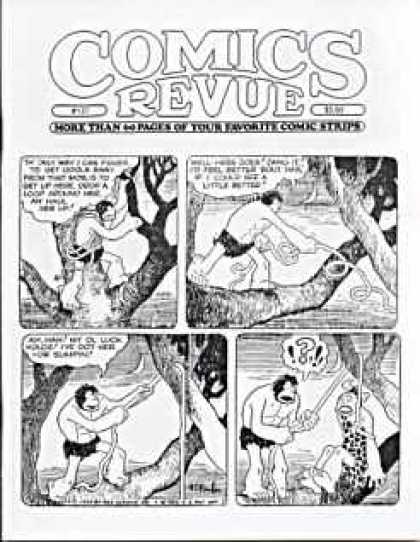 Comics Revue 137 - Lord Of The Jungle - Tarzan - Rope - Leapord Print - Climbing