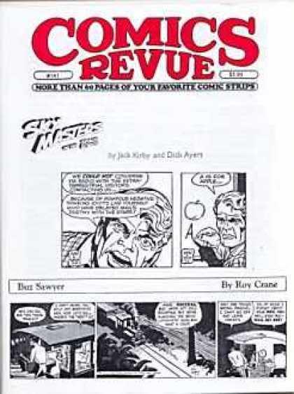 Comics Revue 141 - Sky Masters - Dick Ayers - Teacher - Train - Jack Kirby