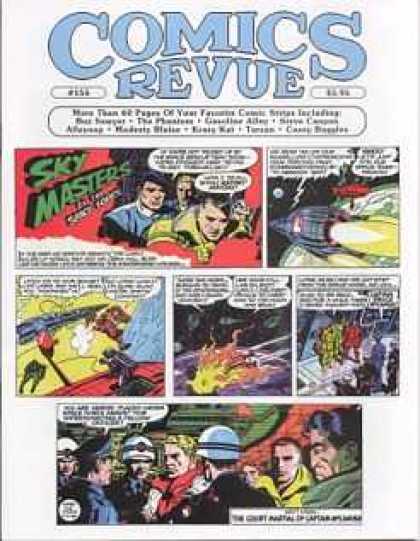 Comics Revue 155 - Cosmic - Sky Masters - Captains - Alliens - Fire
