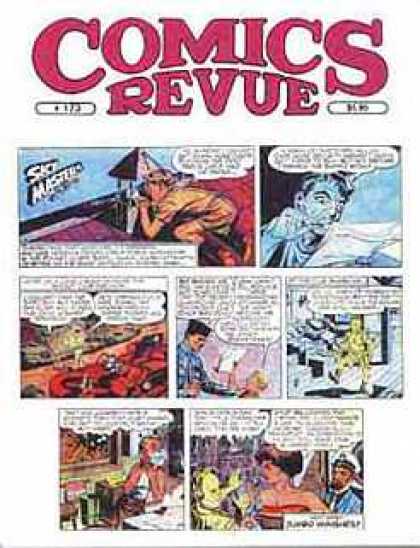 Comics Revue 173 - Comic - Hiding - Surprise - Letter - Military