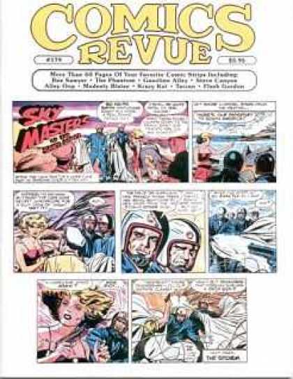 Comics Revue 179 - Sky Masters - Blonde Woman - Sea - Guns - Helmets