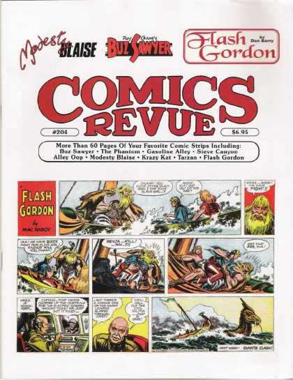 Comics Revue 204 - Blaise - Buz Sawyer - Flash Gordon - Favorite Comics - Mac Raboy