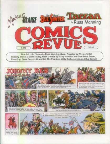 Comics Revue 215 - Indians - Civil War - War - Peace Fighters - Land Scouts