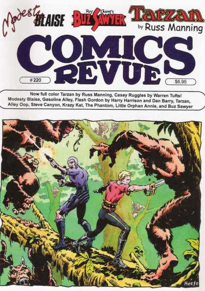 Comics Revue 220 - Modesty Blaise - Buz Sawyer - Tarzan - Phantom - Tree