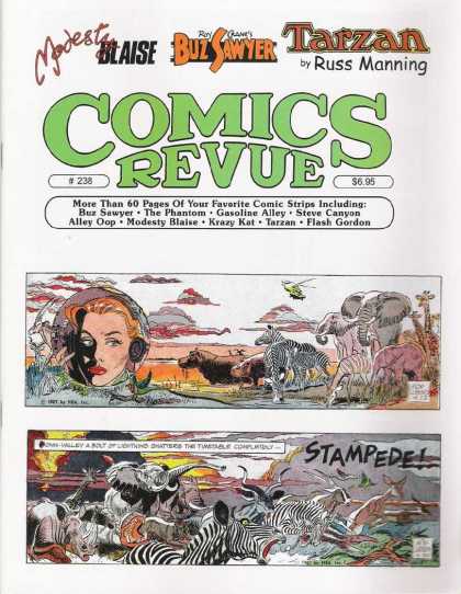 Comics Revue 238 - Blaise - Tarzan - Buz Sawyer - Ruus Manning - The Phantom