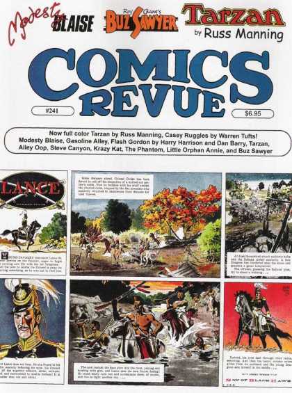 Comics Revue 241 - 241 - Tarzan - Casey Ruggles - Modesty Blaise - Lance