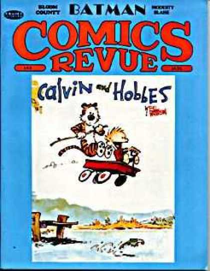 Comics Revue 42 - Calvin And Hobbes - Jumper - Crazy Cat - Swimming Cat - Cat And Its Bike