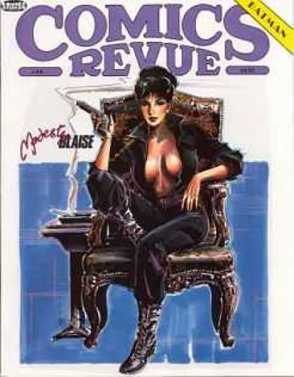 Comics Revue 44 - Batman - Blaise - Modest - Woman - Chair