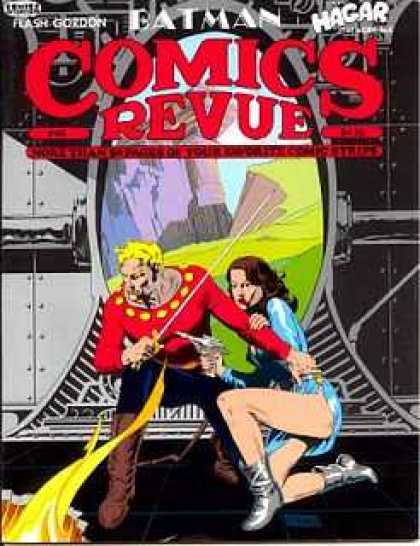 Comics Revue 46 - Batman - Hagar - Flash Gordon - Man - Woman