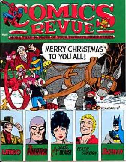 Comics Revue 56 - Christmas - Donkey - Kids - Sleigh - Batman