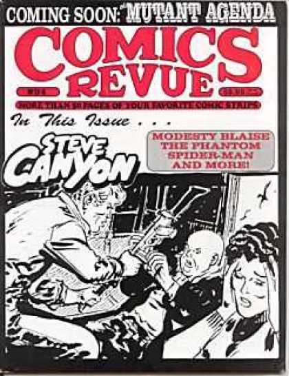 Comics Revue 94 - Mutant Agenda - Steve Canyon - Modesty Blaise - The Phantom