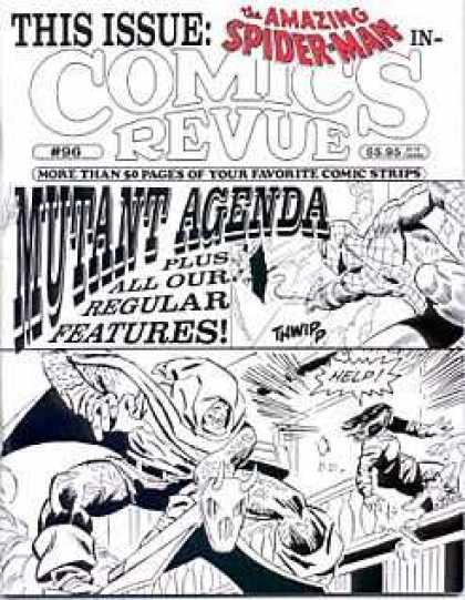 Comics Revue 96 - Amazing Superman - Mutant Agenda - Help - Regular Features - Thwip