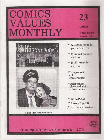 Comics Values Monthly 23