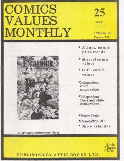 Comics Values Monthly 25