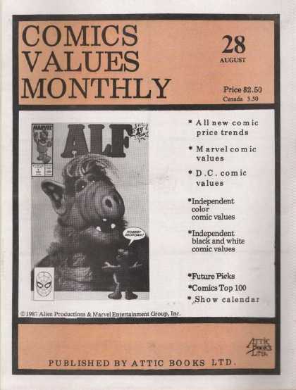 Comics Values Monthly 28