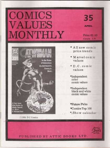 Comics Values Monthly 35