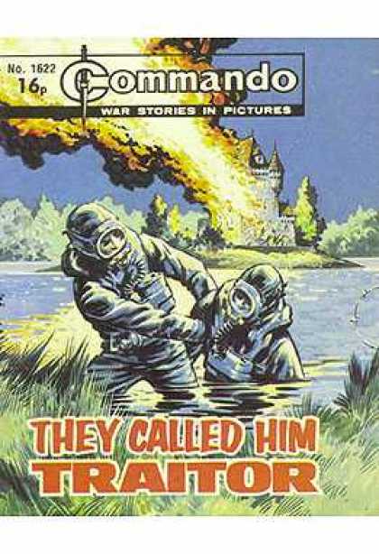 Commando 1622 - War Stories - Fire - Castle - No1622 - They Called Him Traitor