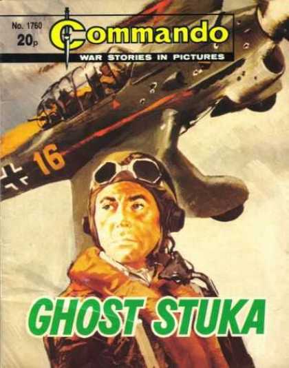 Commando 1760 - War Stories In Picture - Plane - Germans - Clouds - Goggles