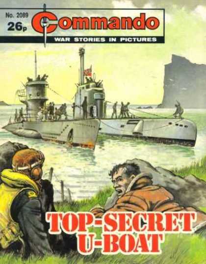 Commando 2089 - War Stories In Pictures - Ships - Soldiers - Top Secret - Ocean
