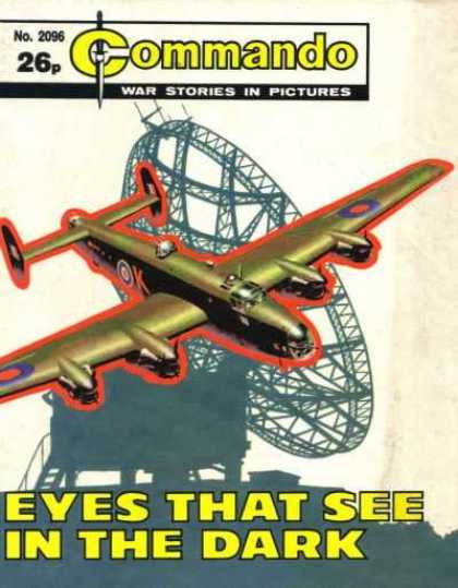 Commando 2096 - War Stories In Pictures - Eyes That See In The Dark - Airplane - Satalite - Bomber