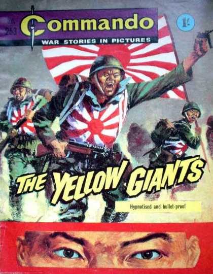 Commando 253 - War Stories - Yellow Giants - Soldiers - Military - Flags