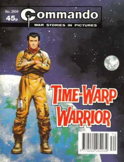 Commando 2604 - War Hero - Planet Earth - Moon - Warrier Outfit - Galaxy