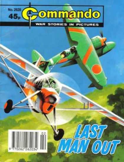 Commando 2628 - 2628 - Commando - War Stories In Pictures - Green Airplane - Last Man Out