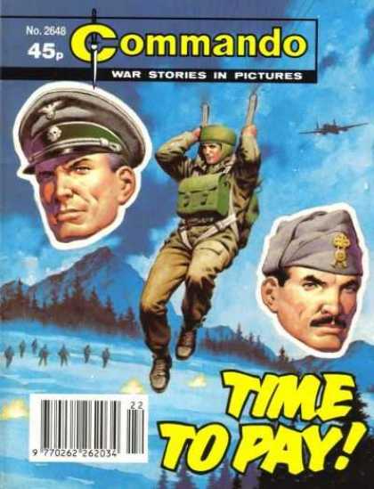 Commando 2648 - War Stories - In Pictures - Time To Pay - Army - Parachute
