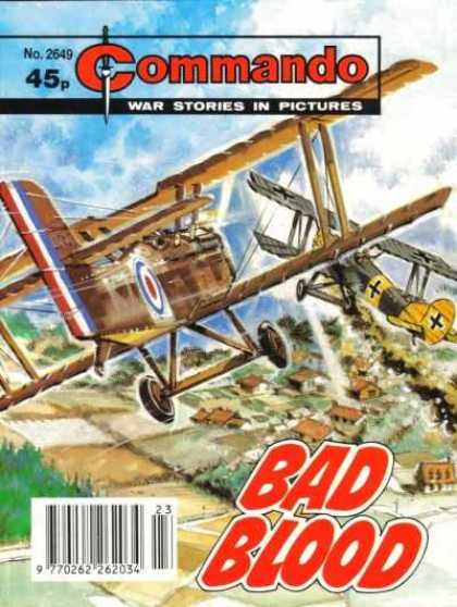 Commando 2649 - War Stories - Bi-planes - Bad Blood - Dog-fight - Flying