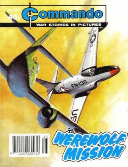 Commando 2671 - Green Airplane - Silver Airplane - War Stories - Werewolf Mission - Daggar