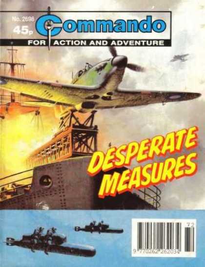 Commando 2698 - Desperate Measures - Planes - War - Torpedoes - Kamikaze