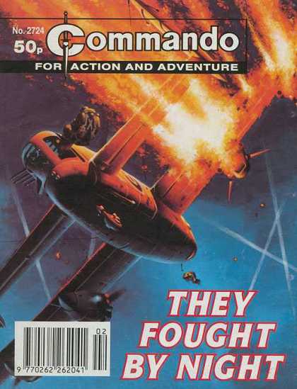 Commando 2724 - Action - Adventure - They Bought By Night - No2724 - 50 P