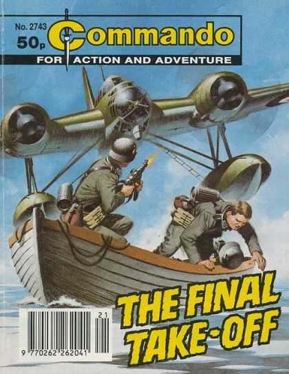 Commando 2743 - For Action And Adventure - Airplane - Soldiers - Guns - Boat