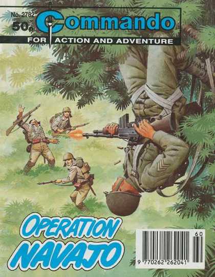 Commando 2782 - Trees - Men - Soldiers - Guns