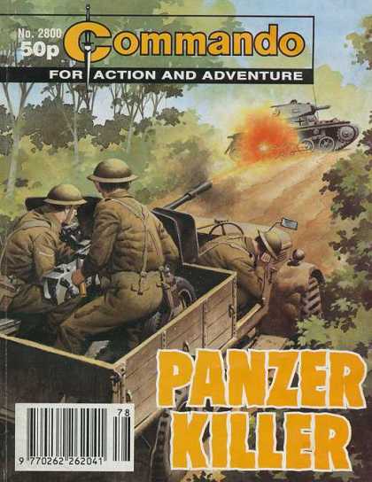 Commando 2800 - Tanks - Guns - Weapons - For Action And Adventure - Panzer Killer