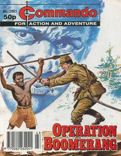 Commando 2861 - No 2861 - Christmas Tree - Solider - Fighting - Operation Boomerang