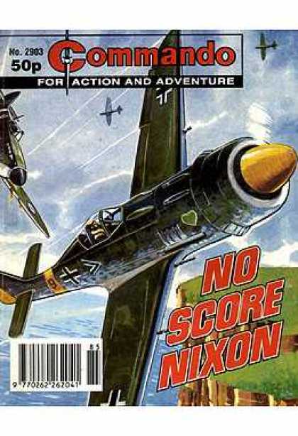 Commando 2903 - For Action And Adventure - Plane - No Score Nixon - Sea - Pilot