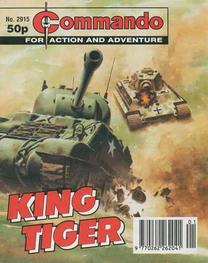 Commando 2915 - Army Tanks - Adventure - King - Action - Cross