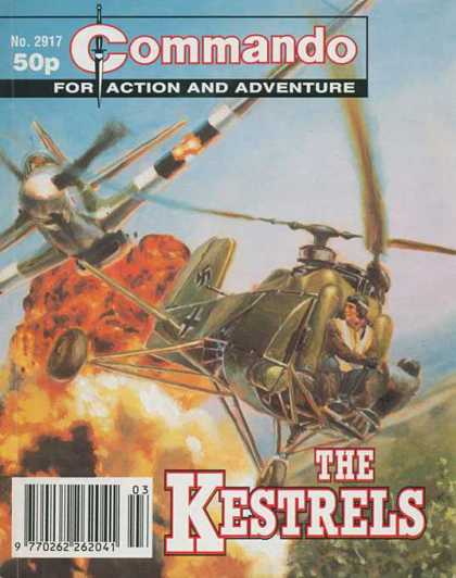 Commando 2917 - Action And Adventure - The Kestrels - Helicopter - Airplane - Army