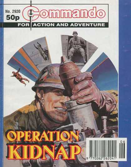Commando 2920 - Paratrooper - Commando - For Action And Adventure - Mortar - Operation Kidnap