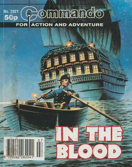 Commando 2921 - In The Blood - Ship - Boat - Action And Adventure - Sea