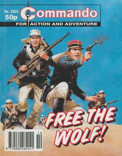 Commando 2924 - Free - Wolf - Rifles - Sand - Soldiers