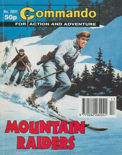 Commando 2931 - Commando - Action - Adventure - Mountain Raiders - Comics