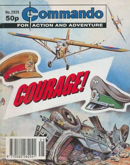 Commando 2939 - Courage - No 2939 - War - Dog Fight - Fighter Planes