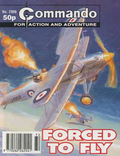 Commando 2986 - For Action And Adventure - Plane - Forced To Fly - Machinegun - Fire