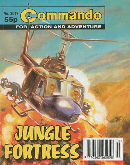 Commando 3017 - Helicopter - Jungle Fortress - For Action And Adventure - Sky - Aircraft