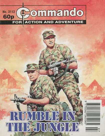 Commando 3113 - Action And Adventure - Guns - Rumble In The Jungle - Mountains - Warriors