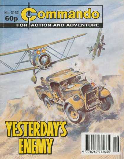 Commando 3132 - Biplane - High Speed Chase - War - Strafing - Desert Battle