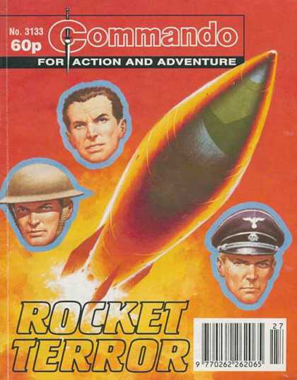 Commando 3133 - Nazis - Army - Rocket - V2 - Blastoff