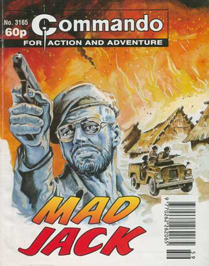 Commando 3165 - For Action And Adventure - Fire - Gun - Soldier - Mad Jack